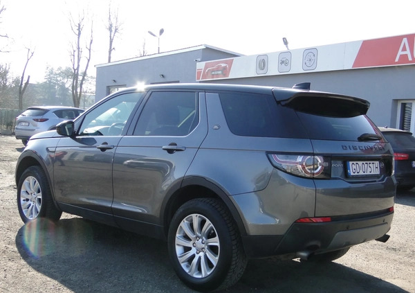 Land Rover Discovery Sport cena 84900 przebieg: 232000, rok produkcji 2018 z Tychowo małe 137